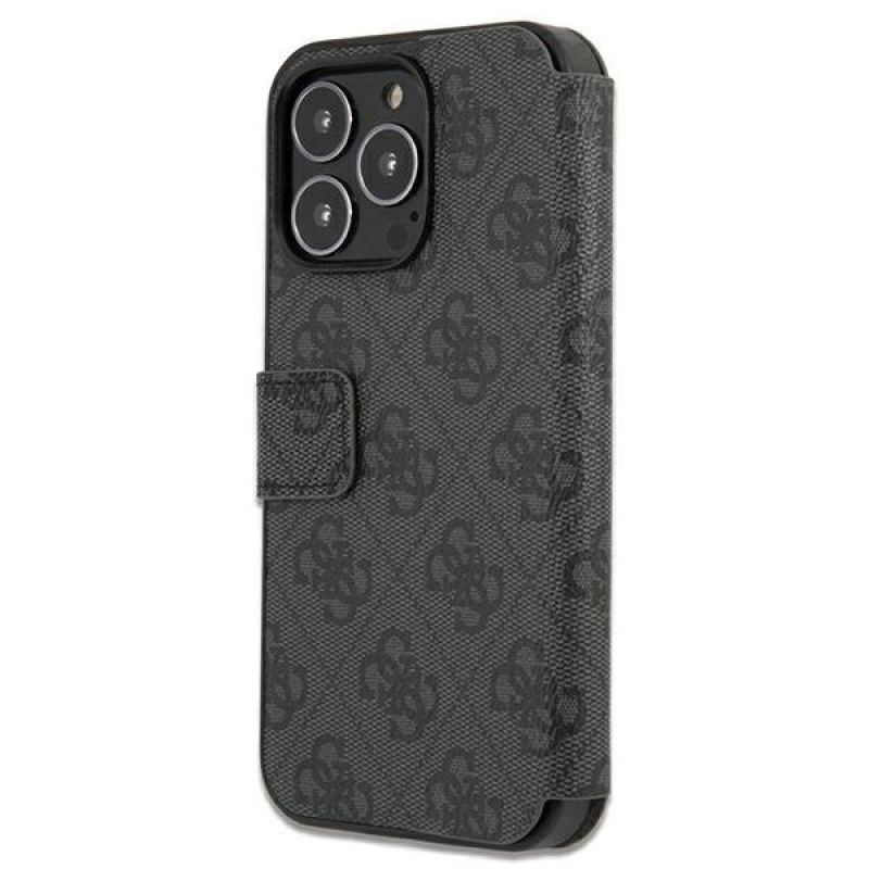Etui Guess 4G Big Metal Logo na iPhone 13 Pro Max 6,7" - szare - obrazek 4