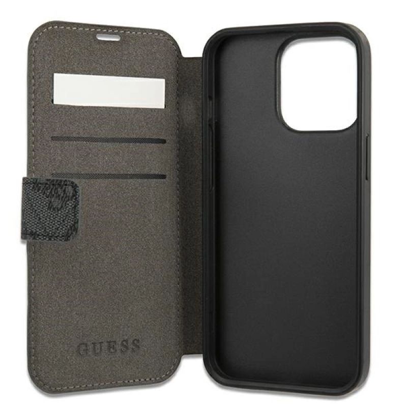 Etui Guess 4G Big Metal Logo na iPhone 13 Pro Max 6,7" - szare - obrazek 5