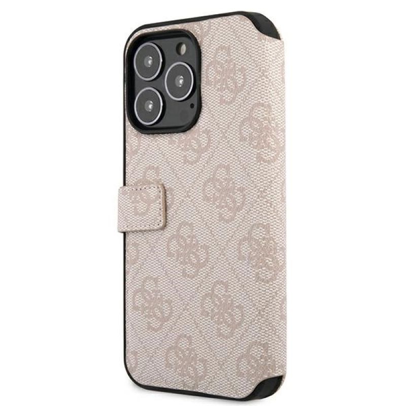 Etui Guess 4G Big Metal Logo na iPhone 13 Pro Max 6,7" - różowe - obrazek 4