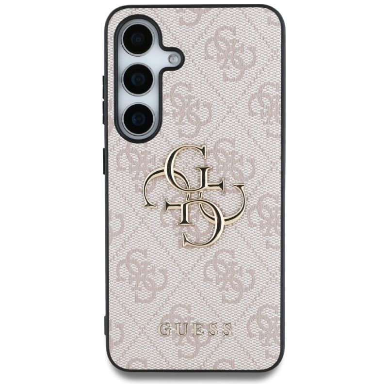 Etui Guess Big 4G Logo Classic Logo do Samsung Galaxy S25 różowy - obrazek 3